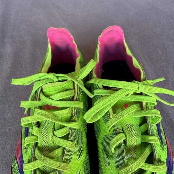 Size 7 - Adidas Predator League FG Gen PRE Soccer Cleats ID0701 Solar Green - Picture 3 of 12